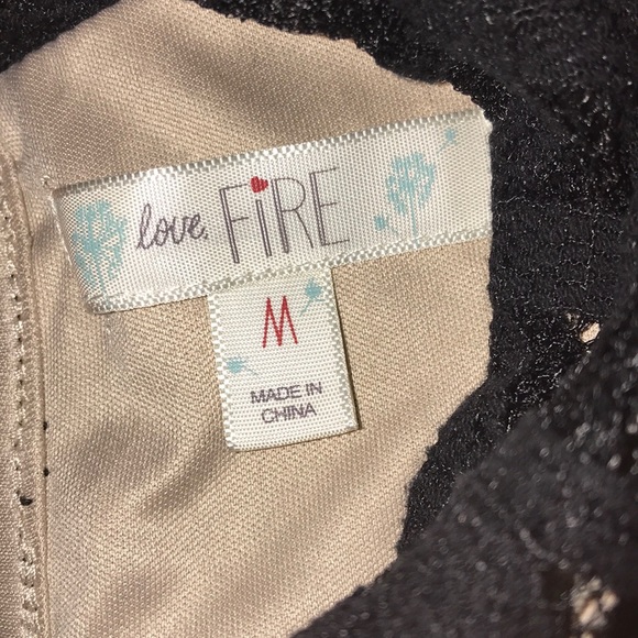 love, Fire Medium Top - Picture 2 of 3